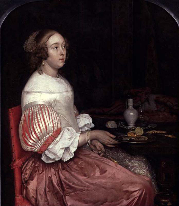 Young Lady at her Breakfast